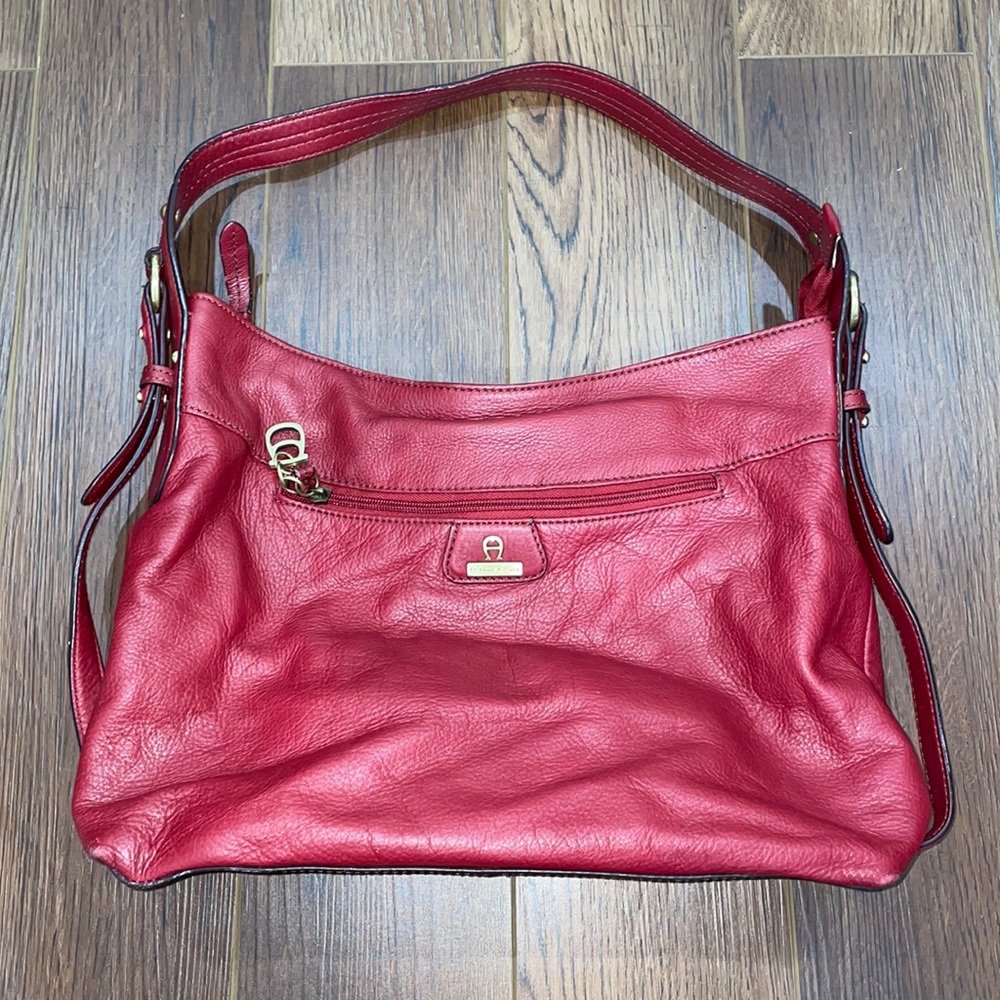 Etienne aigner red purse